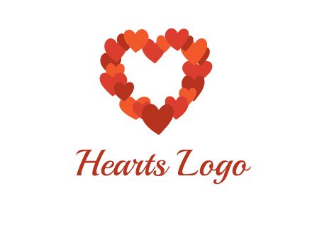 hearts forming a heart logo