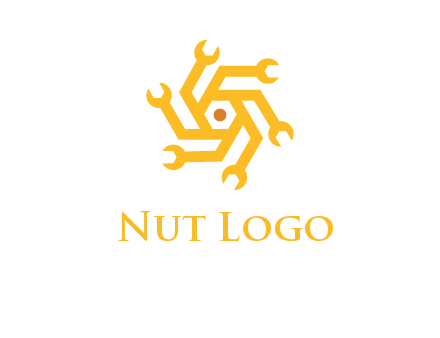 nut and spanners logo