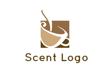 square teacup logo