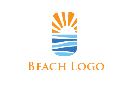 sunset and the sea logo