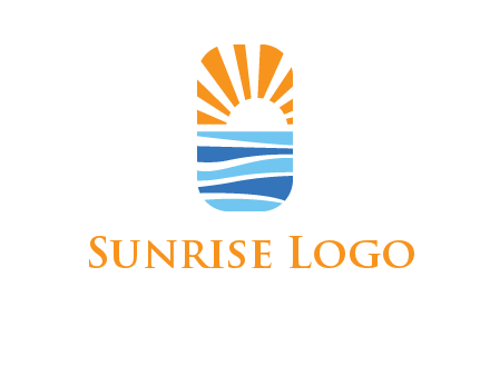 sunset and the sea logo