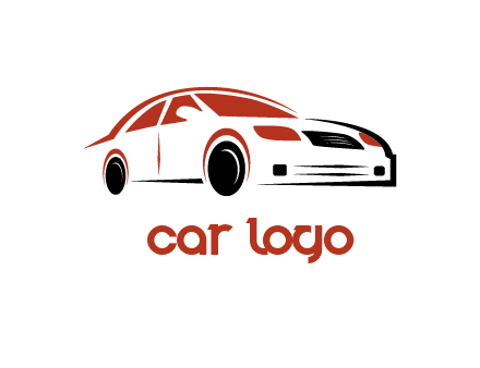 car illustration logo