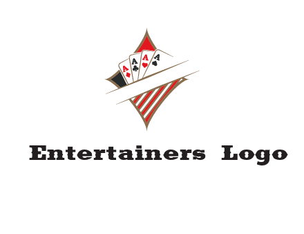 playing cards logo