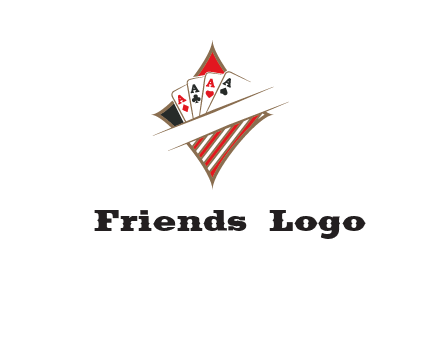 playing cards logo