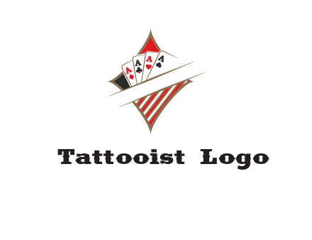 playing cards logo