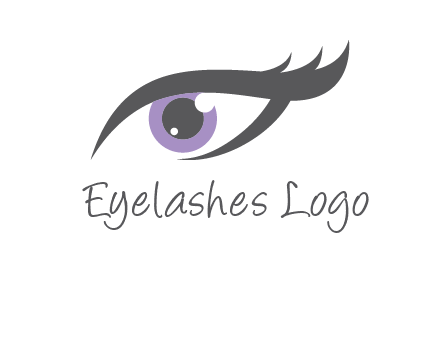 abstract shinning eye logo