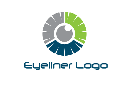 eye inside the circle logo