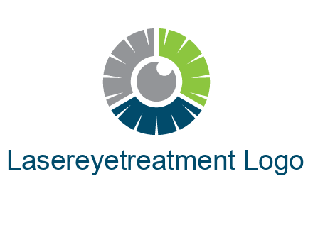 eye inside the circle logo