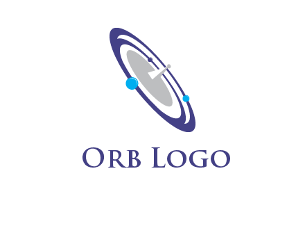 Communication orbit logo