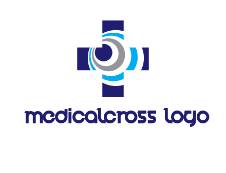 circles inside the medical symbol