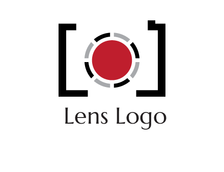 abstract camera logo