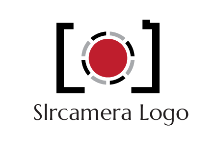 abstract camera logo