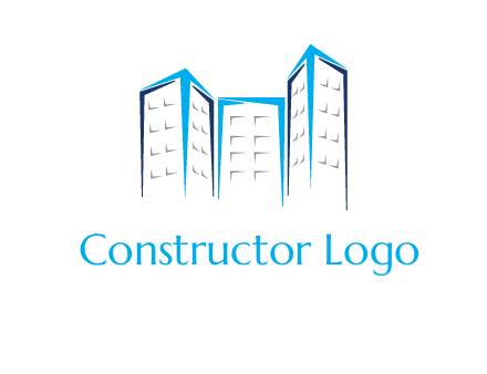 abstract building logo