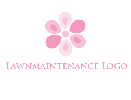 abstract flower logo