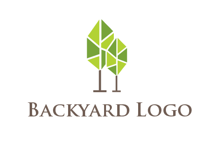 abstract trees logo