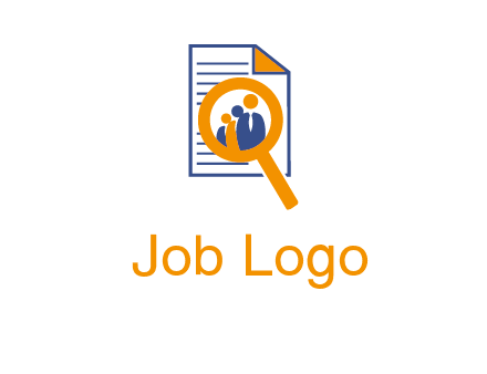 job searching logo