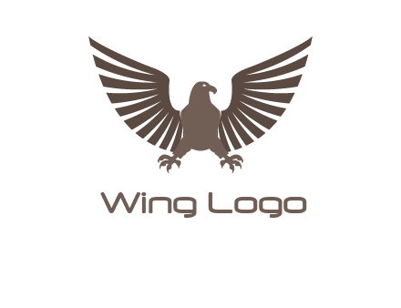 eagle spreading wings logo