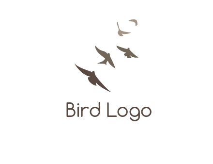 flying birds logo