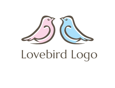 abstract birds logo