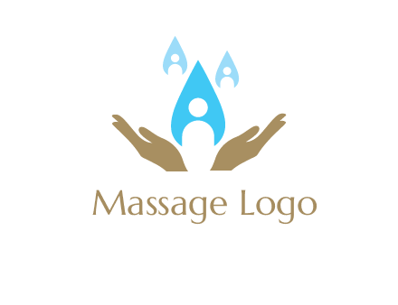 Spa and massage logos