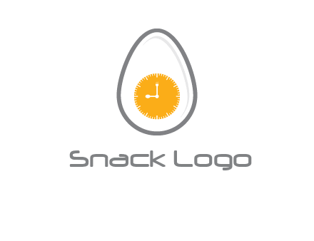 clock in the egg logo