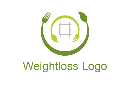leaf and fork logo