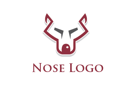 wolf face outline logo