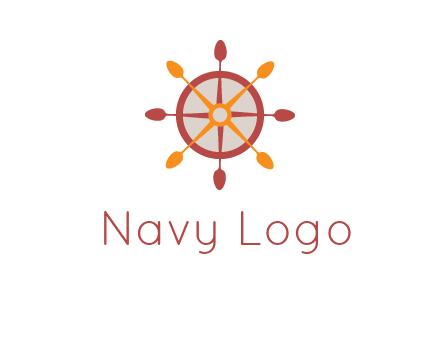 ship's wheel logo