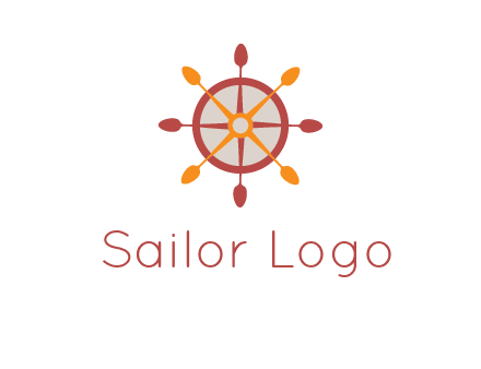 ship's wheel logo