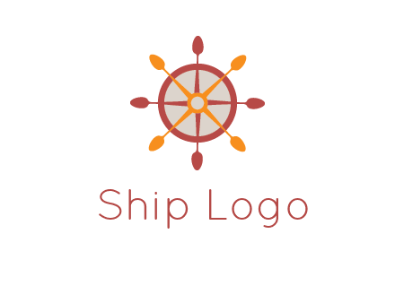 ship's wheel logo