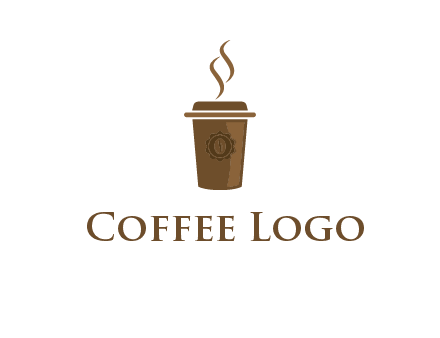 disposable coffee cup icon