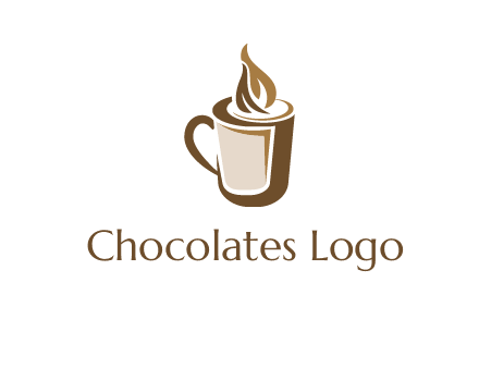 hot coffee mug logo