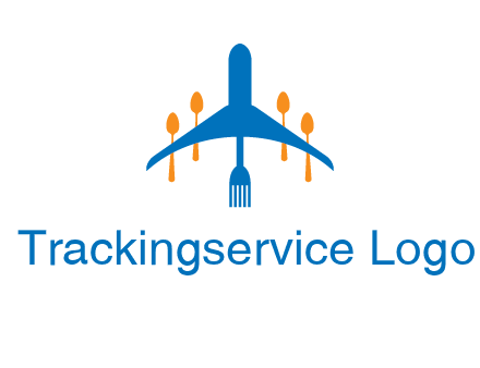 fork spoon plane travel & hospitality logo