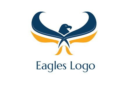 abstract eagle logo