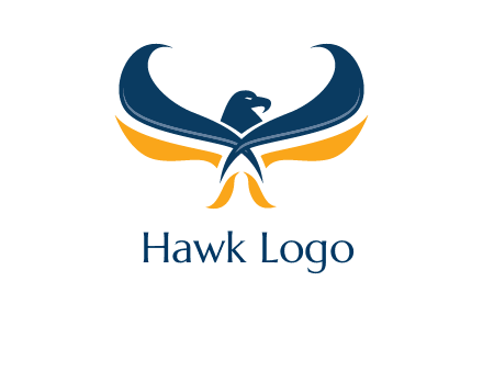 abstract eagle logo