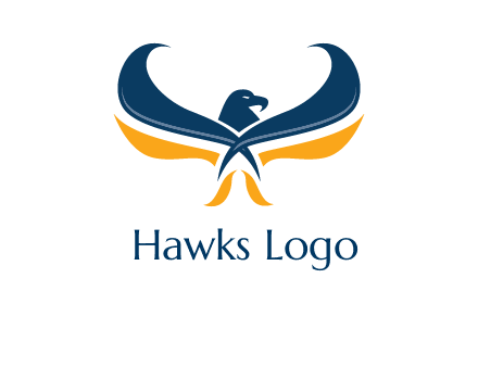 abstract eagle logo