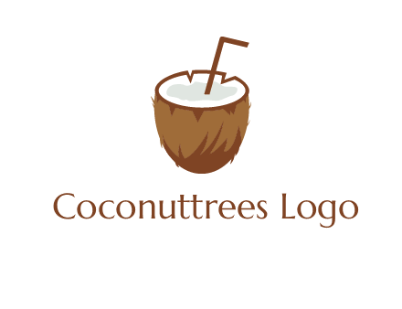 coconut drink logo