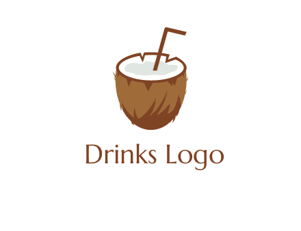 coconut drink logo