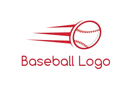 baseball flying logo