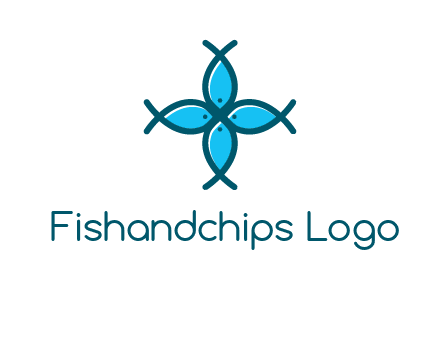 fish in circle logo