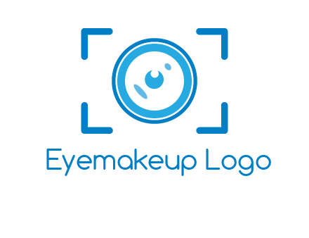 eye shape lens logo