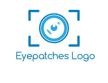 eye shape lens logo