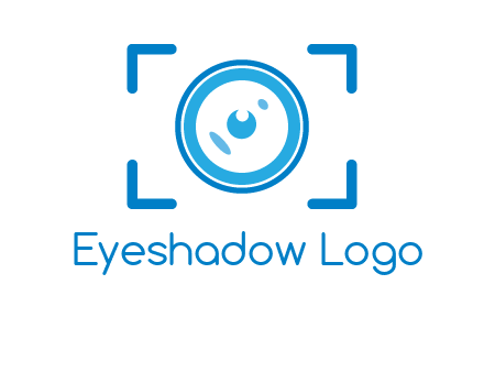 eye shape lens logo