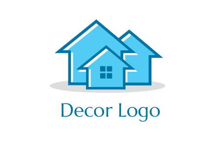 abstract homes icon