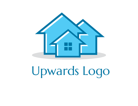 abstract homes icon