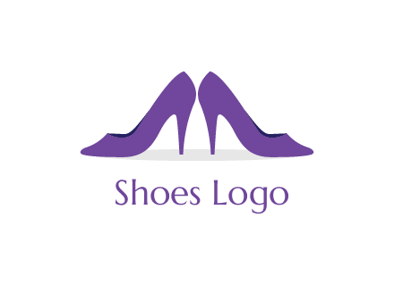 high heels shoes logo