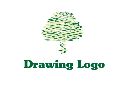 scribble tree logo