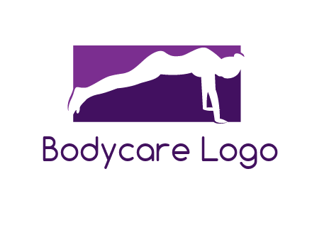 women doing push ups icon