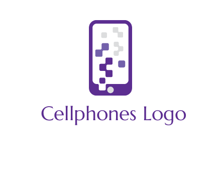 pixel mobile communication logo