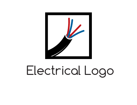 cable wires energy logo